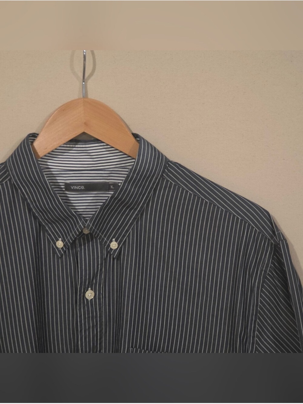 Vince Cotton Button Down XL